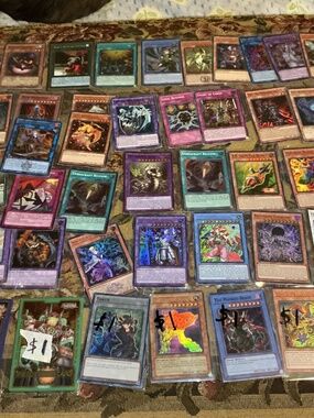 54 Foil cards only Konami Yugioh Cards 1st Edition and Unlimited